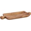 Bizzotto Vassoio Decorativo Aimi Legno Naturale H3,5