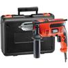 Black & Decker Trapano Percussione 710w con Valigetta