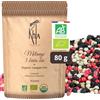 Khla - Pepe in Grani Misto 80 g - Pepe Nero e Bianco di Kampot & Pepe Rosa - Pepe in Grani Tricolor Biologica - Produzione Limitata - Spezie da Produttore Diretto - Origine Cambogia & Madagascar