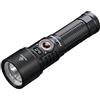 FENIX LD45R - Torcia elettrica ricaricabile per lavoro e esterni, 2800 lumen, 480 m, 65 ore massime, sistema avanzato di messa a fuoco elettronica con controllo della messa a fuoco rotante, schermo
