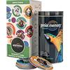 genial memory l'originale! edizione Animali, gioco memory, 72 tessere, età Consigliata 4+ anni per bambini, bambine e adulti, gioco da tavolo con carte aventi funzioni speciali, gioco di società