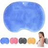 enxingo Feet Cleaner (Blue) Piedi Scrubber per Doccia, Massaggiatore Piedi In Silicone, Spazzola per Il Piede con Ventose Antiscivolo per Esfoliazione, Digitopressione
