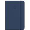 Antartik Quaderno con gomma note copertina rigida A4 fogli a pois blu navy 100 fogli 80 gr FSC
