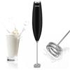 VINATO Montalatte Elettrico, Montalatte per Cappuccino con Frusta in Acciaio Inox, Frullatore a Batteria per Caffè, Latte, Cappuccino, Matcha