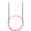 Addi AddiNovel - Ferri circolari quadrati, 100 cm x 4,5 mm, in metallo, 100 cm, 4,5 mm