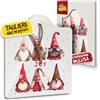 evenue Tagliere Sottopentola Natalizio in Ceramica, Idee Regalo Natale Originali Donna, Mamma e Nonna, per Casa e Cucina, Personalizzati con Illustrazione Originale Joy con Elfi