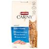 animonda Carny Adult, Croccantini Gatto, senza zucchero e senza cereali, Pollo + Trota 350 g
