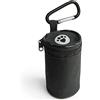 igadgitz Home U7226 Mini Borsa Addestramento Cani, Dog Activity Bag, Sacchetto per Cani Biscotti - Nero