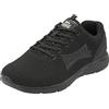 Lonsdale Silwick Road Scarpe da Corsa, da Uomo, Colore: Nero, Taglia 44