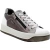 Igi&Co D.AVA, Scarpe con Lacci Donna, Bianco-Acciaio, 41 EU
