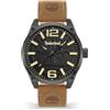 Timberland Ripley Z - Pistola con cinturino in pelle, 3 atm,, Moderno