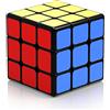 ROXENDA Cubo di Velocità 3x3, Original 3x3x3 Speed Cube Sticker Super - Solido Durevole & Tornitura Regolare, Il Miglior Cubo Magico di Puzzle 3D (3x3x3)