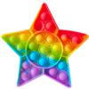 RANZAH Giocattolo Ranzah Fidget |Giocattolo antistress Push Pop| Giocattolo a fungo sensoriale a bolle per bambini e adulti| Giocattoli di (Stella)