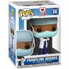Funko Pop! Heroes: Front Line Worker-Female #2 - Heroes: Front Line Workers - Figura in Vinile da Collezione - Idea Regalo - Merchandising Ufficiale - Giocattoli per Bambini e Adulti