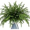Kunjocy 24 rami di pino norfolk di Natale, 39 cm, rami artificiali di pino verde, piccoli ramoscelli per Natale, fai da te, ghirlande, ghirlande, decorazioni per la casa