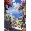 MEIYUDA 5D Diamond Painting Kit Completo Paesaggio Stradale, Pittura Diamante per Bambini Diamond Painting, Fai-da-te Diamond Painting DIY Strass Ricamo a Punto Croce Decorazione per Casa 30x40cm