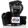 Fairtex Guanti da boxe Fairtex Muay Thai BGV9 - guanti mma da allenamento e sparring in stile messicano per battitore pesante per Kick Boxing MMA K1(14oz/Profilo bianca/bianca/rossa)