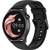 Moorovgi Cinturino Compatibile con AGPTEK LW11 Smartwatch Donna Uomo,22mm Bracciale Cinturini di Ricambio per AGPTEK LW11 (Nero)