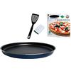 ITALFLON SRL Set teglia per pizza da cm 32 completa di spatola e spugnetta