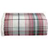 Eddie Bauer - Coperta, flanella di cotone, decorazione per la casa, biancheria da letto Sherpa reversibile per tutte le stagioni (plaid Montlake rosso, copriletto)