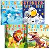 TCJJ 4 Libri Adesivi Riutilizzabili Per Bambini 3-8 Anni, Per Ragazze Con Numeri, Per Migliorare L'Intelligenza - Regali Di Natale