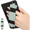 MoKo Cinturino Universale per 6 - 8 E-Reader, Fascia Regolabile da Mano Supporto Leggero con Fascetta Elastica Impugnatura per Tablet ad Alta Elasticità, Verde Menta