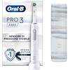 Oral-B Spazzolino Elettrico Ricaricabile Pro 3 3500 Bianco, 1 Testina, 1 Custodia Da Viaggio, 1 Spazzolino