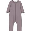 NAME IT NBFWOSSA Wool/Silk Rib Nightsuit Pigiama, Lila, 74 neonata