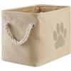 Bone Dry DII Pet Toy Cesto per riporre Oggetti con Disegno di Una Zampa di Cane, da Utilizzare Come Oggetto d'Arredamento e per l'Uso Quotidiano