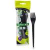 CLENDY - Bio - 12 Forchette Compostabili - Neri