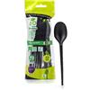 CLENDY - Bio - 12 Cucchiai Compostabili - Neri