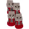 Kerbl Cane Calze Bruno Tg. "M" Grigio/Rosso