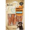 Flamingo Cane Snack "Hapki" Osso Di Calcio Con Pollo 85 Gr