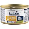 Exclusion Gatto Diet Renal Fase 2 Adulto Maiale, Piselli & Riso Lattina 85 Gr