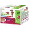 Trainer Gatto Natural Adulto Sterilizzato Multipack Tonno+Manzo Cf. (12X85) Gr