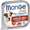 Monge Cane Fruit Vaschetta Adulto Agnello & Mela 100 Gr