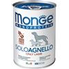 Monge Cane Monoprotein Lattina Adulto Solo Agnello 400 Gr