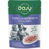 wonderfood Oasy Gatto More Love In Busta Adulto Tonno & Gamberetti 70 Gr
