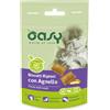 wonderfood Oasy Gatto Snack Biscotti Ripieni Adulto Agnello 60 Gr