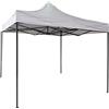 Gardenia Gazebo 3x3 Pieghevole a Fisarmonica EasyFlex Panna