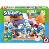 Schmidt Spiele 56524-Puzzle da 150 pezzi, motivo: i Puffi, con 2 personaggi, Multicolore, 56524