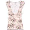 CHANEL Pre-Owned - Canotta Valentine 2006 - Donna - cotone/spandex/elastam - Taglia unica - Rosa