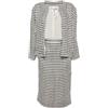 CHANEL Pre-Owned - Completo con bottoni CC Mark anni '80 - Donna - lino/seta - Taglia unica - Nero