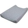 JYOKO KIDS Lenzuola per fasciatoio per bambino (WHITE STAR, 80 X 50 CM)
