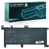UP PARTS Batteria Compatibile con Asus C21N1509 0B200-01750000 per Laptop Notebook A556 A556U F556 F556U F556UA F556UJ F556UQ F556 F556U Versione Pro con alte prestazioni (7,6V, 5000mAh, 38,0Wh)
