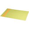 RHODIA 318806C - Sottomano rigido Anice- 60X40cm - Cuciture sellaio arancioni - Esterno simil cuoio - Collezione Home Office Rhodiarama - Organizzazione per ufficio e Archiviazione di design