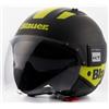Blauer BET HT Casco Jet (Black/Yellow,L (58/60))