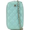 CHANEL Pre-Owned - Borsa a tracolla CC anni '19 - Donna - pelle caviar/pelle - Taglia unica - Blu