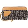 Christian Dior Pre-Owned - Portamonete Pochette Cles 1996 - Donna - tela/pelle - Taglia unica - Marrone