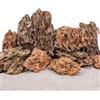 AquaOne Pietra del drago per acquario, pietre naturali, 1 pezzo, 3 - 6 kg per pietra, roccia acquascaping per serbatoio, decorazione roccia, pagoda, parete posteriore, decorazione Aquascape marrone